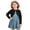 Black, variant on Girls Knitted Cardigan Sweater Shawl Collar Short Top Outerwear for Autumn Season Comfortable Soft Casual Wear