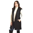 thumbnail image 2 of Chaleco estilo teddy Roman Fashion /Juvenil, 124 (Negro) negro XG, 2 of 6