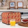 thumbnail image 6 of Pofeuu Yellow And Red Maple Leaves Print Toaster Cover 4 Slice, Bread Dust Cover & Fingerprint Protection, Kitchen Small Appliance Covers(Toaster Cover), 6 of 7