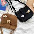 thumbnail image 4 of Autumn And Winter Small Cute Cartoon Crossbody Bags Shopper Bags Handbags Shoulder Bags WHITE, 4 of 8