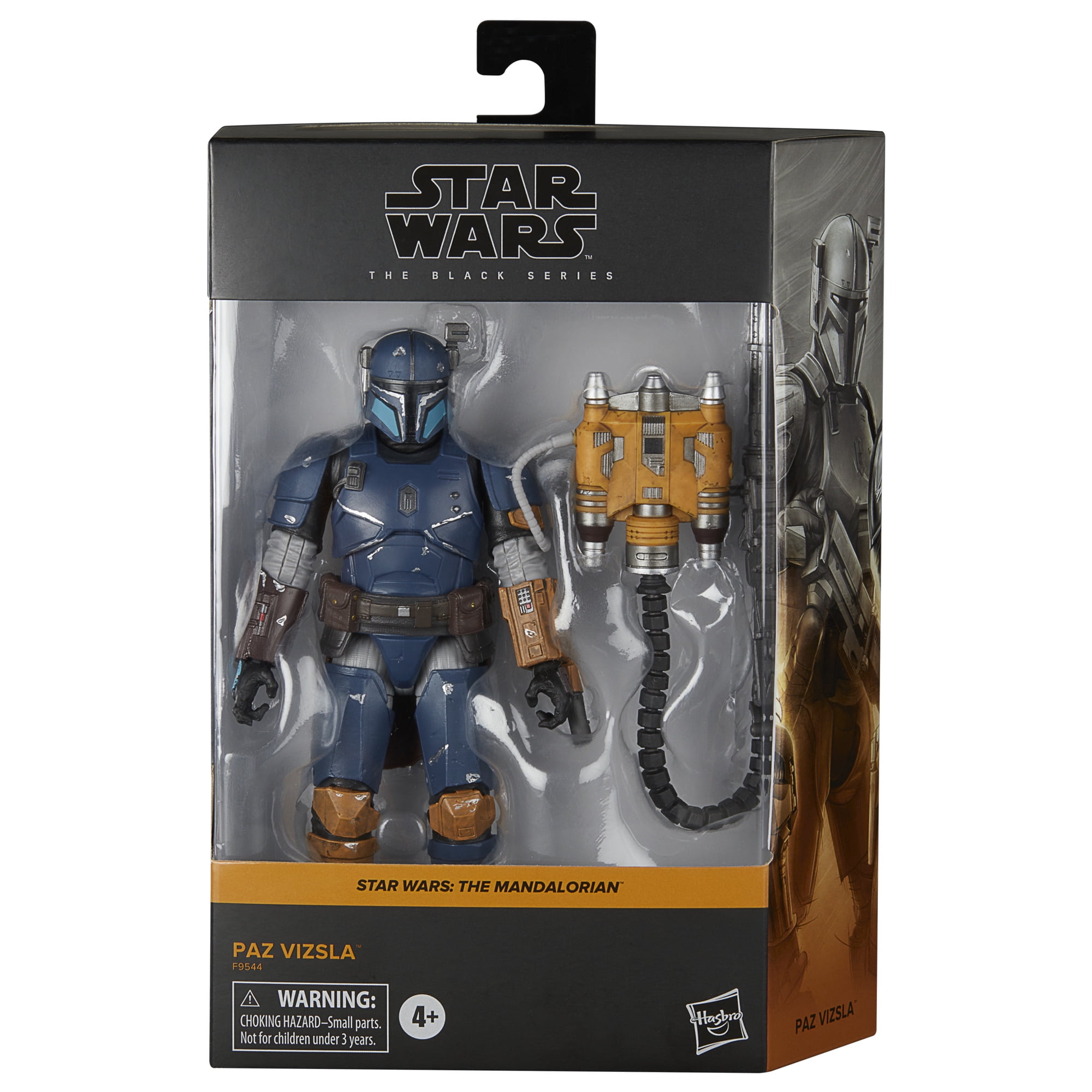 Star Wars The Black Series Paz Vizsla, Star Wars: The Mandalorian Action Figure (6”)