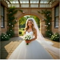 thumbnail image 3 of HYG White Tulips Artificial Flowers 20 Pcs 13'' Real Touch Tulips Flowers Fake Tulips Flowers Realistic Plastic Flowers Bouquet for Wedding Bridal Party Bouquet Decoration, 3 of 8