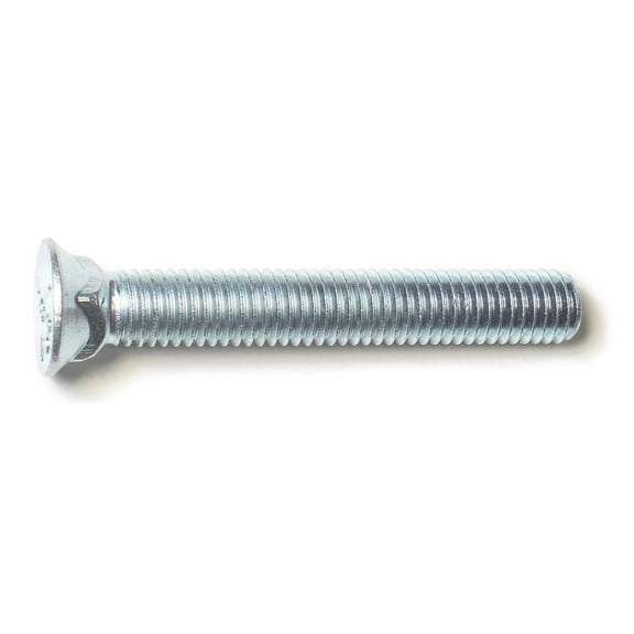 1/2"-13 x 3-1/2" Zinc Plated Grade 5 Repair Head Plow Bolts (52 pcs)
