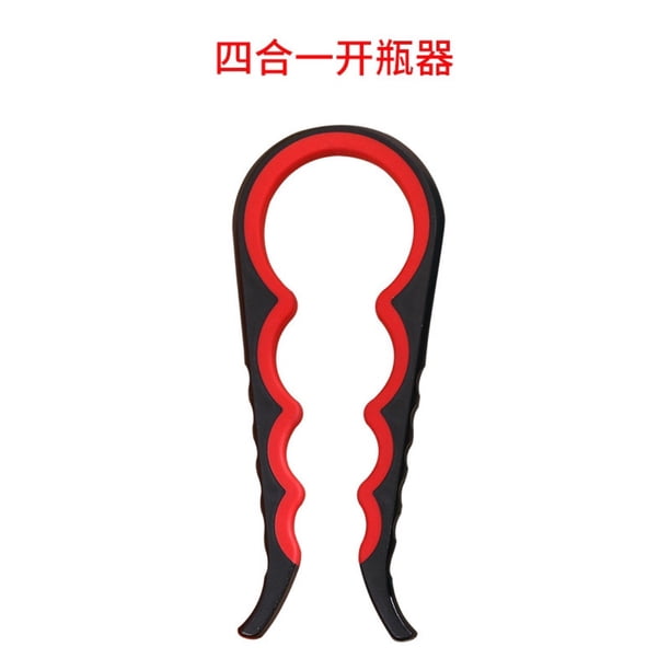 Kit de abridor de cerveza y abridor de tarros y botellas 9 en 1, abrelatas de fácil agarre, ergonómico e ideal para manos débiles y artritis, juego de 3 piezas