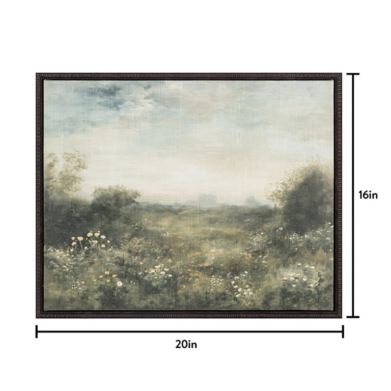 My Texas House Native Landscape Views Embossed Canvas Art 20x16 photo 7