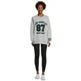 Liv & Lottie Women's Oversized Graphic Sweatshirt