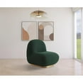 thumbnail image 2 of Meridian Furniture Liam Green Boucle Fabric Accent Chair, 2 of 5