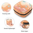 thumbnail image 3 of Sanitary Napkin Storage Bag for Girls Women, Portable First Period Pads Bag Tampons Holder Girls Travel Makeup Bag, Large Capacity Colorful Sky Stars and Planets Pattern, 3 of 6