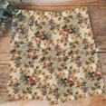 thumbnail image 4 of Retro Orange Spring Floral Kitchen Towels Set of 3, Water Absorbent Dish Towel, Vintage Botanical Peony Farmhouse Decorative Hand Towels - Quick Drying Cloth for Cooking Baking, 18x28 Inch, 4 of 8
