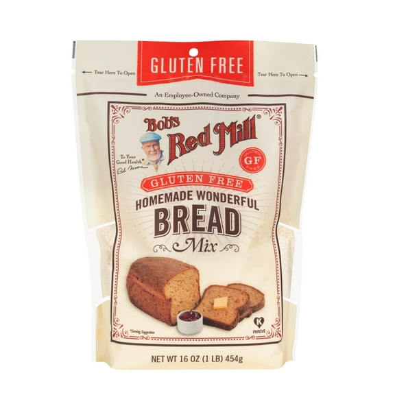 Bob's Red Mill, Homemade Wonderful Gluten Free Bread Mix, 16 oz