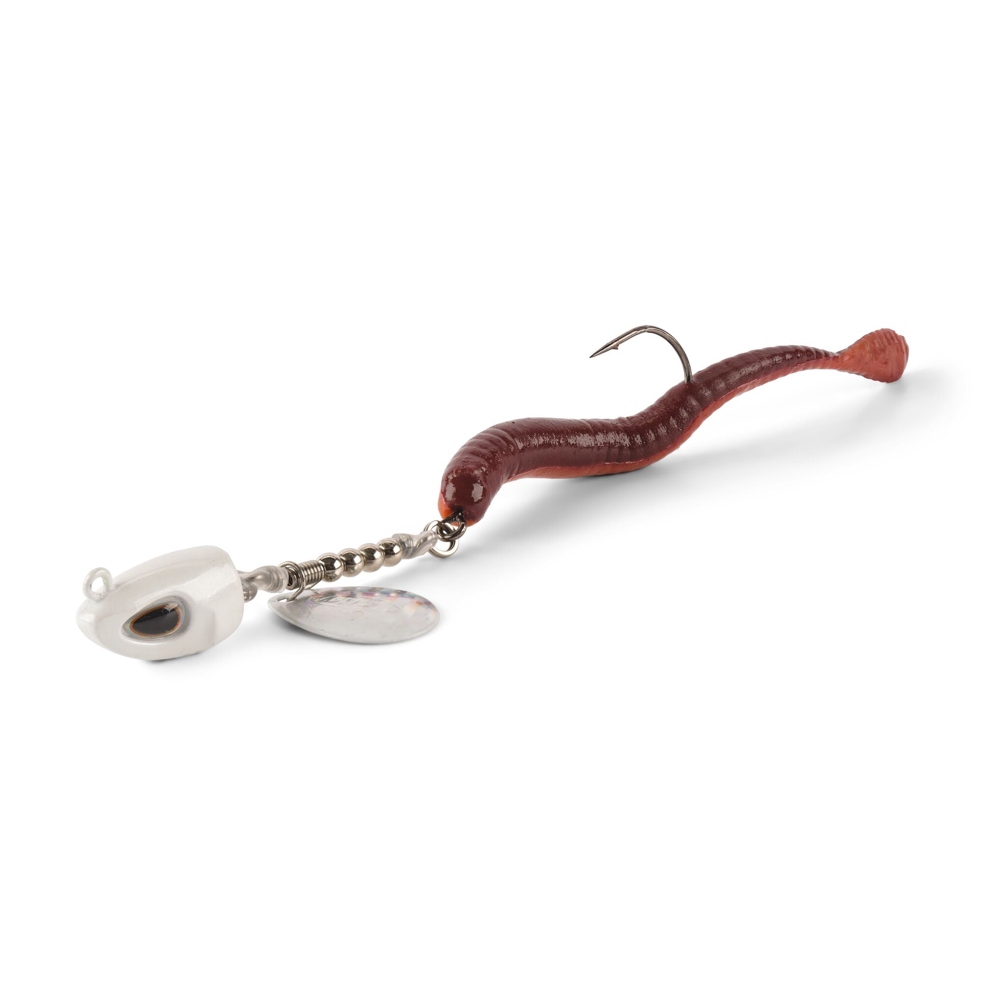 Berkley Bladed Rawler Jig, Crawler Jigs, Pearl White (1 Count)