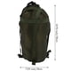 thumbnail image 4 of 2X de Dormir Al Aire Libre de Compresión de Dormir Impermeable para Acampar Bolsa de Almacenamiento Equipo de Campamento Ejercito Verde, 4 of 5