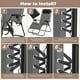 thumbnail image 3 of Tela de Repuesto para Silla con 4 Cuerdas Elásticas, Kit de Reparación de para Sillón Reclinable de Patio, Piscina Exterior B, 3 of 5
