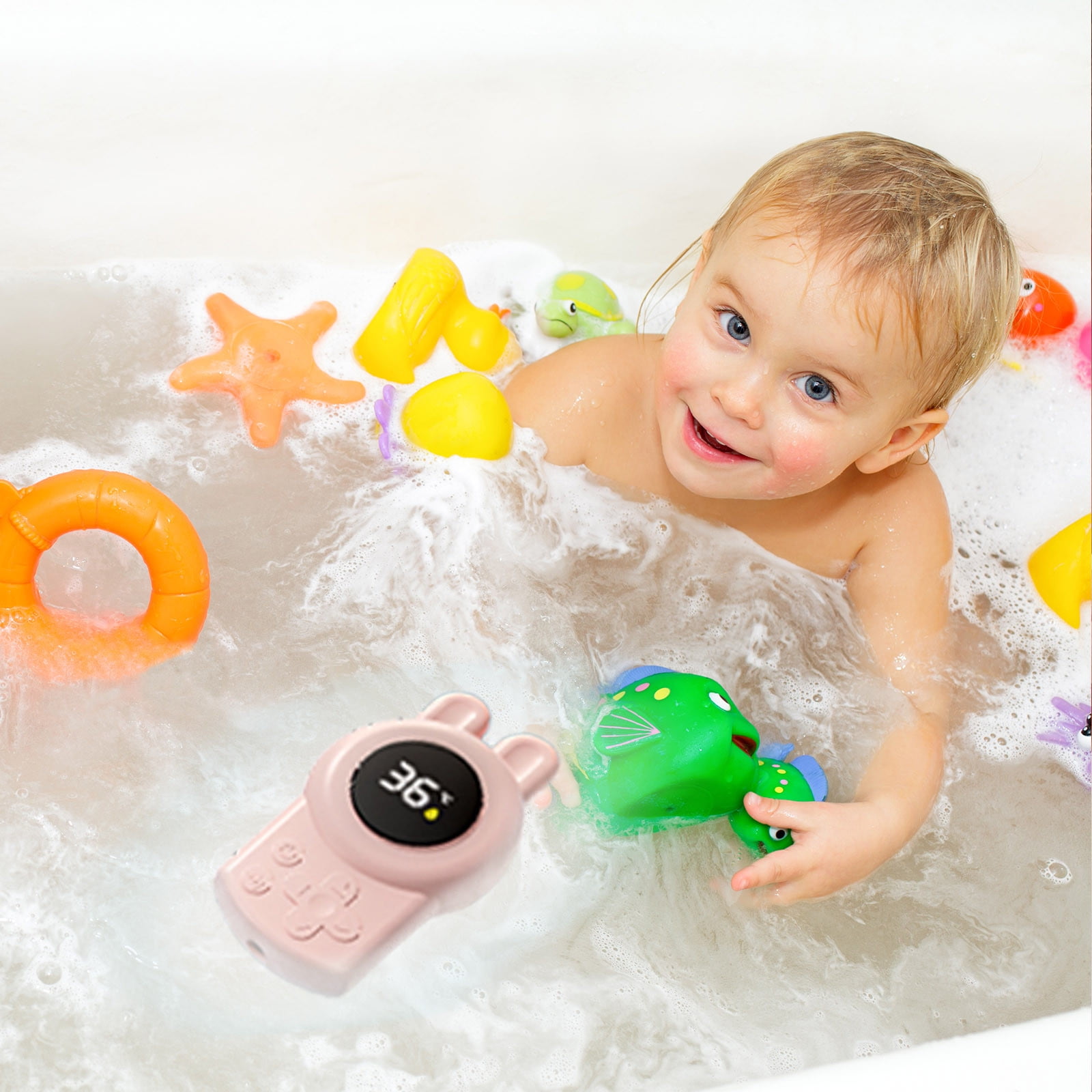 Thermomu00e8tre De Bain Pour Nouveau-nu00e9, Thermomu00e8tre De Chambre Et De Bain, Lecture Rapide Et Pru00e9cise