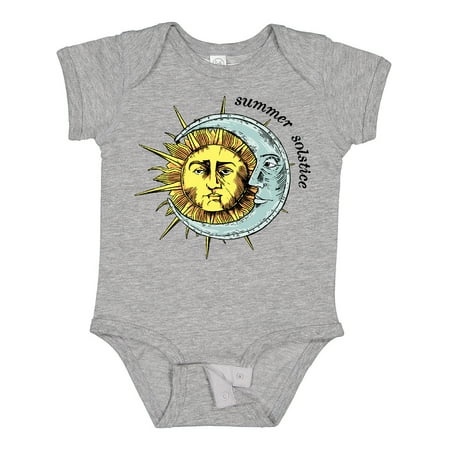 

Inktastic Summer Solstice Sun and Moon Gift Baby Boy or Baby Girl Bodysuit