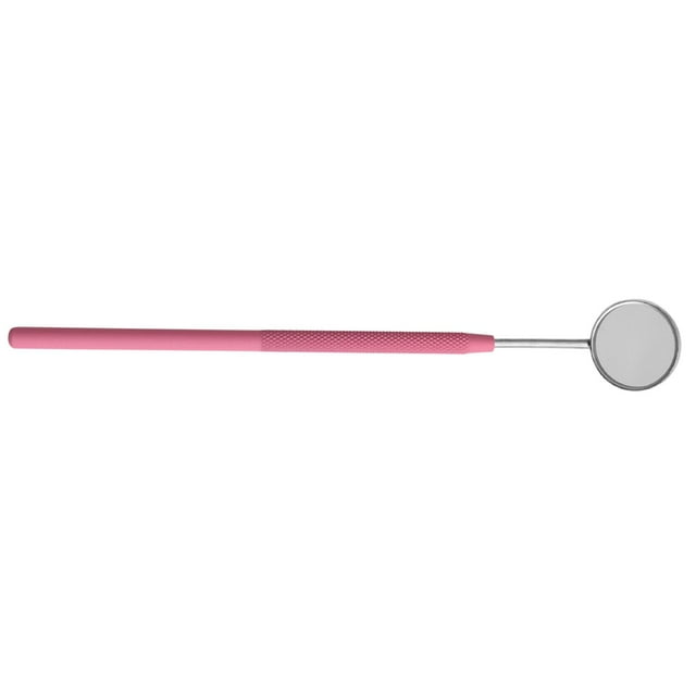 Outil de Maquillage en Acier Inoxydable Durable et Réutilisable pour Stomatoscope rose Rouge