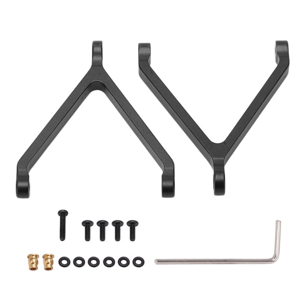Accesorios de Carrocería de Aleación de Aluminio Estable para Modelos de Coche RC Chasis, Enlaces de Chasis RC, Barras de Dirección, FMS 1 24 FCX24 Coche de Escalada, Negro YUNYI BRAND Deportes