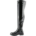 thumbnail image 3 of Women's Comfortable Over The Knee Thigh High Chunky Heel Boots Long Stretch Sexy Fall Winter Boot, 3 of 6