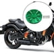 thumbnail image 4 of de cubierta de motor de motocicleta para 15- 650 18-21, accesorios de motocicleta, accesorios de piezas de Verde, 4 of 9