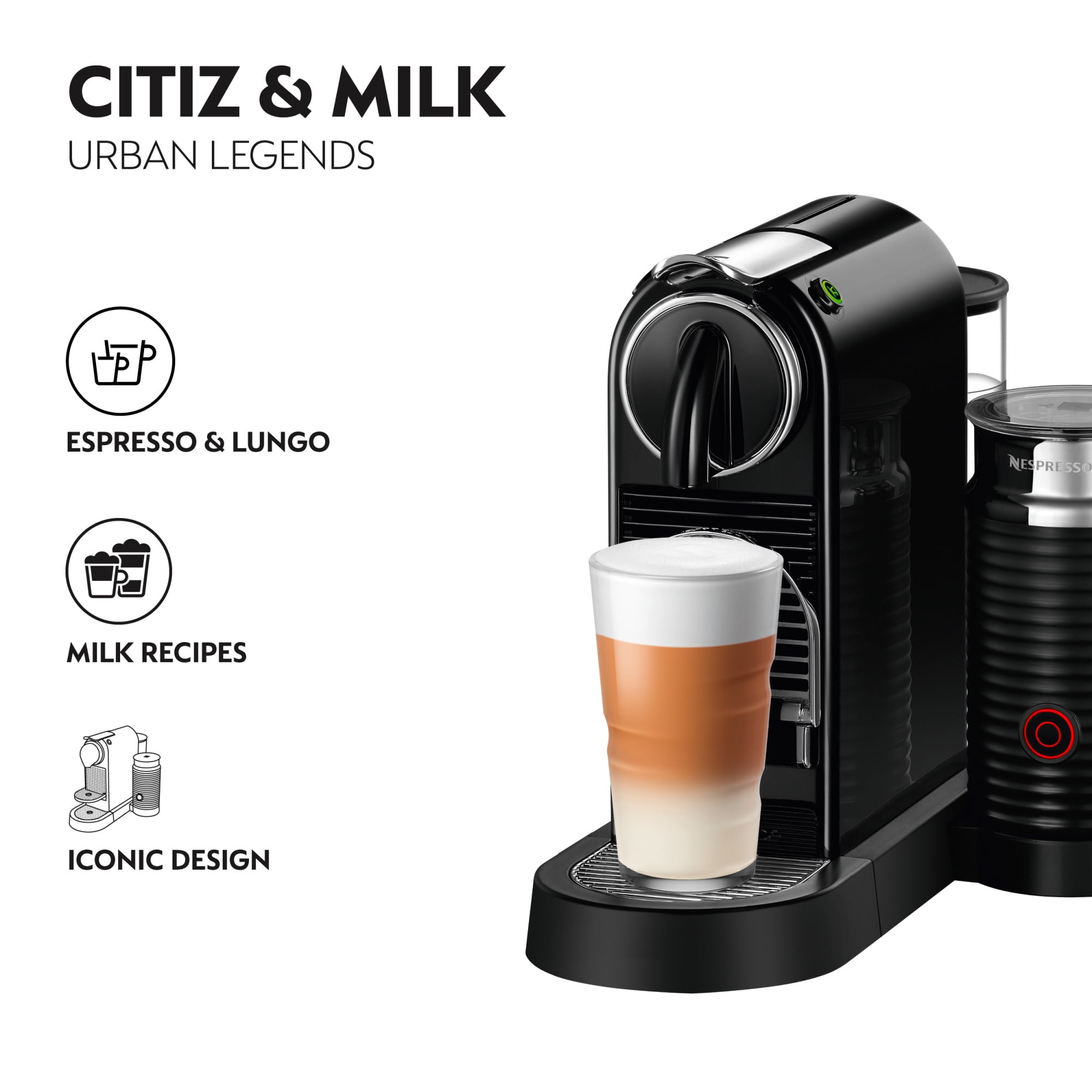 Nespresso Bundle, CitiZ&Milk Espresso Machine and Starbucks