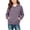 Purple, variant on asjyhkr Girls Knitted Hoodies Long Sleeve Pullover Ribbed Soft Comfy Everyday Wear Teens 1/4 Button Fall Fashion Tops(14-15 Years,Yellow)