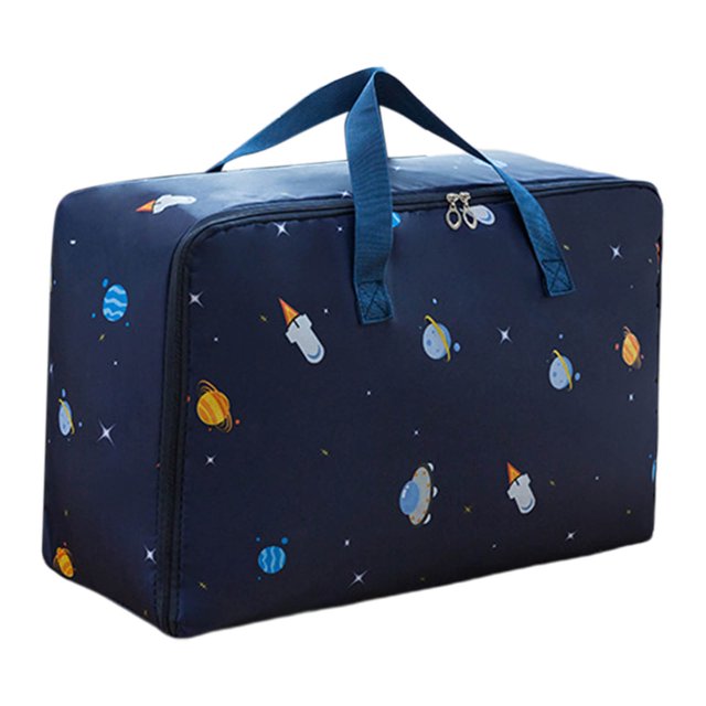 Bolsa de almacenamiento de viaje, bolsa de mudanza, bolsa de edredón no tejida de gran capacidad, bolsa de lona portátil, práctica