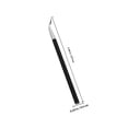 thumbnail image 2 of unbranded 3Ud Pincel Multifuncional Plateado Para Delinear Ojos Y Con Ergonómico Y, 2 of 8