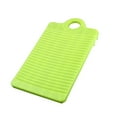 thumbnail image 1 of Unique Bargains Plastic Washboard Clothes Washing Board 315mm Length Light Yellow for Home Essential, 1 of 4
