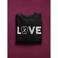 thumbnail image 3 of Dentist Love Cute Design Women Sweatshirt, Female 3X-Large, 3 of 4