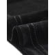 thumbnail image 5 of Camisas casuales de botón de manga larga de terciopelo para mujer Inspire Chic M Negro, 5 of 5