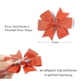 thumbnail image 4 of 3'' Hair Bows for Girls Grosgrain Ribbon Toddler Hair Accessories with Alligator Clip Bow for Toddler Girls Baby Kids Teens Gift, 4 of 7