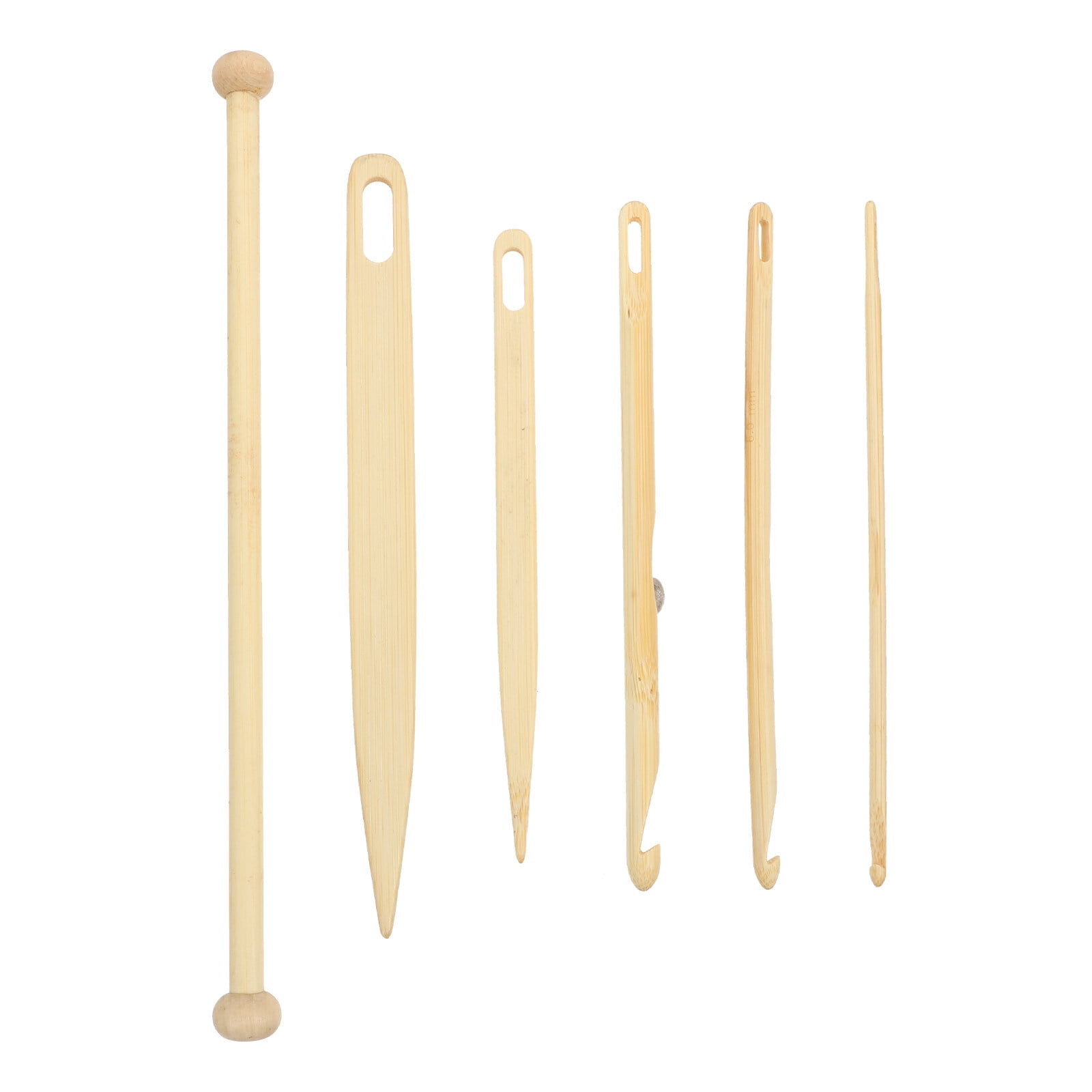 1 Set Weaving Loom Tools Wood Weaving Tool Weaving Hooks DIY Knitted