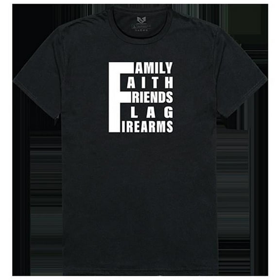 Rapid Dominance  5 Things YDMW 1 Relaxed Graphic Tee Shirt, Black - Large