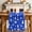 Blue White, variant on Blue White Christmas Table Runner 48 Inches Long Farmhouse Dress Scarves, Xmas Tree Snowflake Winter Abstract Dining Tablerunner for Coffee Table/Kitchen Island/Party Décor, 13" x 48"