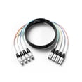 thumbnail image 2 of Cable Audio Snake PRORECK de 20 pies y 4 canales XLR macho a hembra, 2 of 6