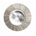 thumbnail image 2 of 1 / 2pcs de diamante galvanizadas Flap disco de metal en condiciones de servidumbre diamante Flaps aluminio M14 5 / 8-11 Rosca for amoladora angular en seco húmedo Uso, 2 of 5