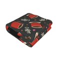thumbnail image 2 of KLL coffee mug cup Print Fleece Throw Blanket, Horizontal Fleece Bedding Cute Soft Blankets Comfy Fleece Flannel Plush Home Decor for Couch & Bed -80"x60", 2 of 9
