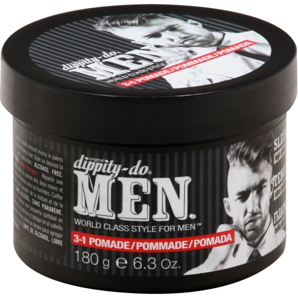 Dippity-do Men 3-1 Pomade - Men's Hair Styling Pomade  oz. 