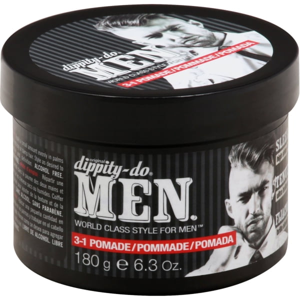 Dippity-do Men 3-1 Pomade - Men's Hair Styling Pomade oz. Dippity-do Men 3-1 Pomade - Men's Hair Styling Pomade oz.