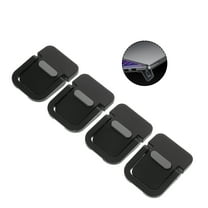 Masteelf 2pcs Mini Portable Laptop Stand Laptop Stand Adjustable Height for Desk Cooling Rack Invisible Keyboard Riser for Desk and Travel