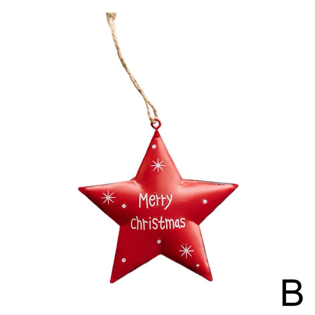 AYFFDIYI Multi-functional Christmas Decorative Star Pendant Christmas Tree Gifts Bag