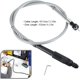 thumbnail image 2 of Adaptador de eje flexible de 3.175 mm, cable de extensión, eje de taladro flexible con mandril sin llave de 0,3-3,2 mm, 2 of 5