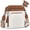 Beige Brown, variant on RAINSMORE Crossbody Bags for Women Designer Womens Shoulder Handbags Leather Trendy Crossbody Purse,Brown
