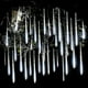 thumbnail image 4 of Luces LED impermeables de lluvia de meteoritos, cadena de luces de hadas que cae, para Navidad, vacaciones, fiesta, decoración de Patio, 30/50CM, 4 of 4