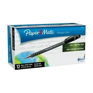 Stylo à bille rétractable 07mm couleurs pastel Flexgrip Ultra x4 PAPER MATE  : le lot de 5 stylos à bille lot de à Prix Carrefour