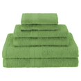 thumbnail image 1 of Superior EF-HAND TG Eco-Friendly 100 Percent Ringspun Cotton Hand Towel Set - Terrace Green, 6 Pieces, 1 of 1