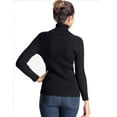 thumbnail image 5 of PrettyGuide Women's Ribbed Turtleneck Long Sleeve Sweater, 5 of 8
