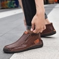 thumbnail image 6 of TIREOW Mens Loafers Casual Slip on Dress Shoes Comfortable Business Moccasins Lightweight Refreshing Classic Shoes Casual Driving Walking Travelling Outdoor, 6 of 8