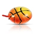 thumbnail image 3 of FELTECHELECTR 10Pcs Basketball Balloons Orange Foil Decorations for Sports Events and Photo Props, 3 of 6