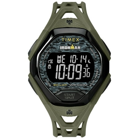 Timex IRONMAN Sleek 30 Full Resin Strap Watch - Green